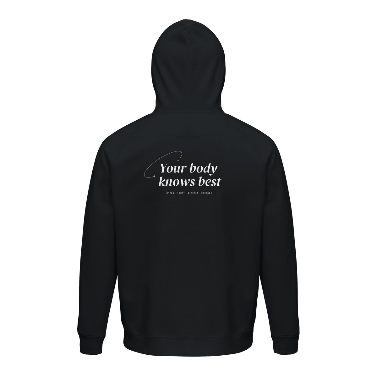 Unisex Hoodie „Your body knows best“