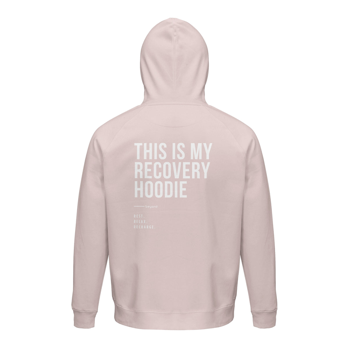 Felpa con cappuccio unisex „This is my recovery hoodie"