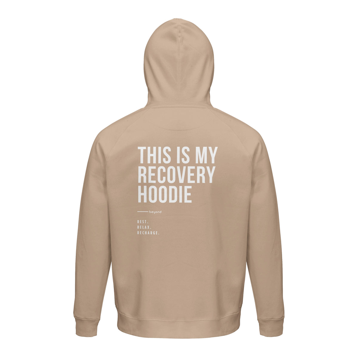 Felpa con cappuccio unisex „This is my recovery hoodie"