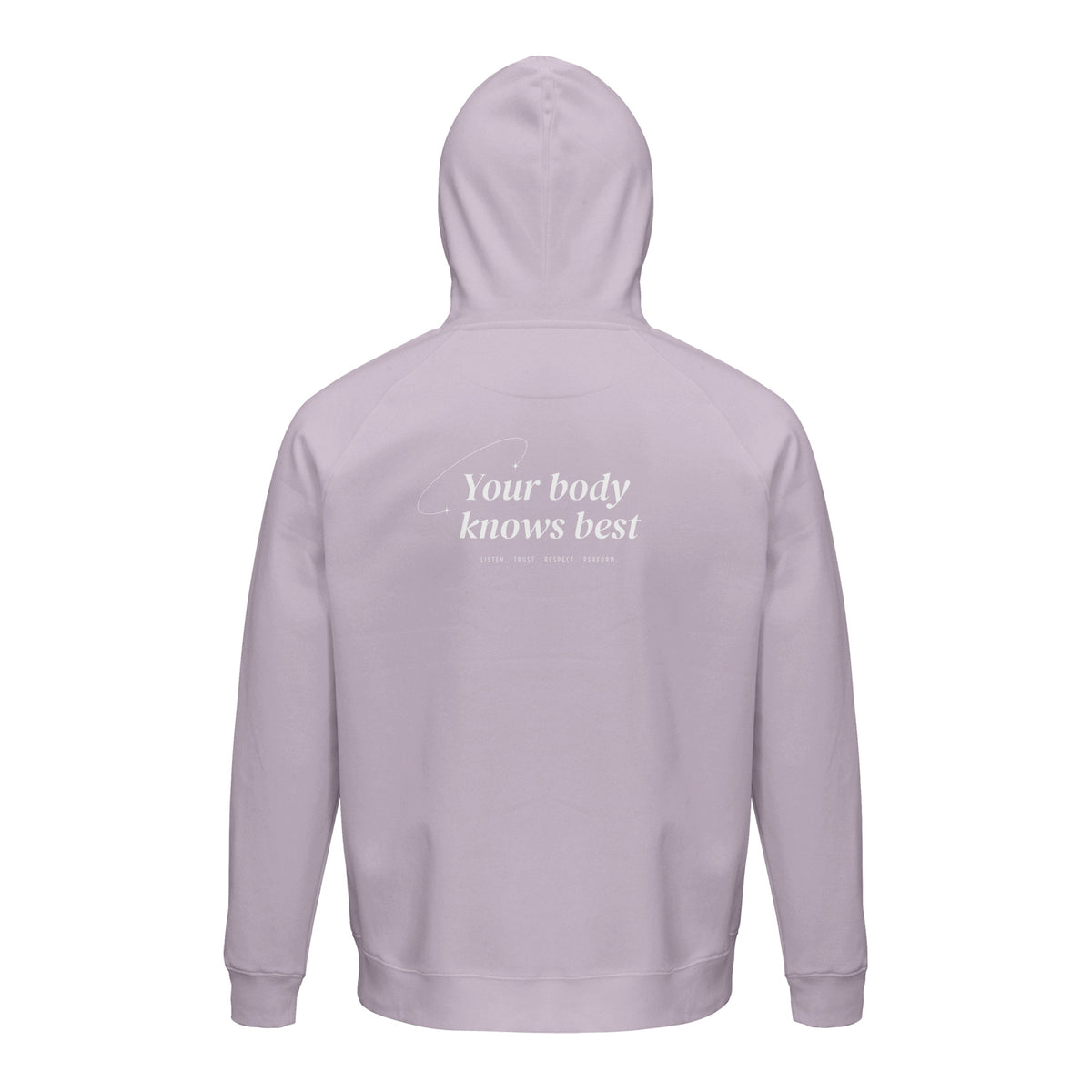 Unisex Hoodie „Your body knows best“