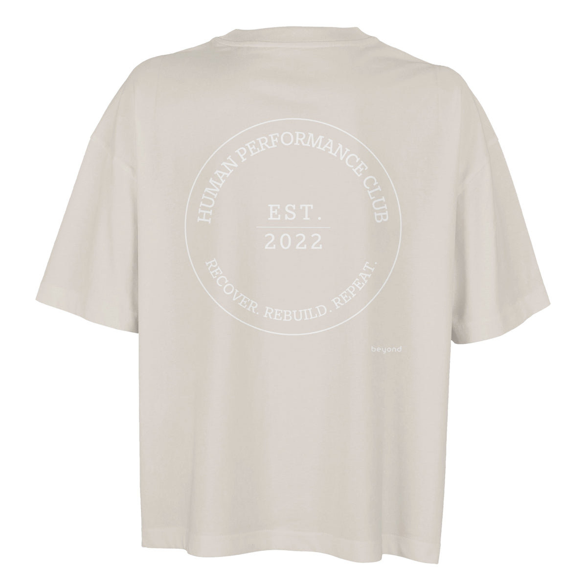 Damen Oversize T-Shirt „Human Performance Club“