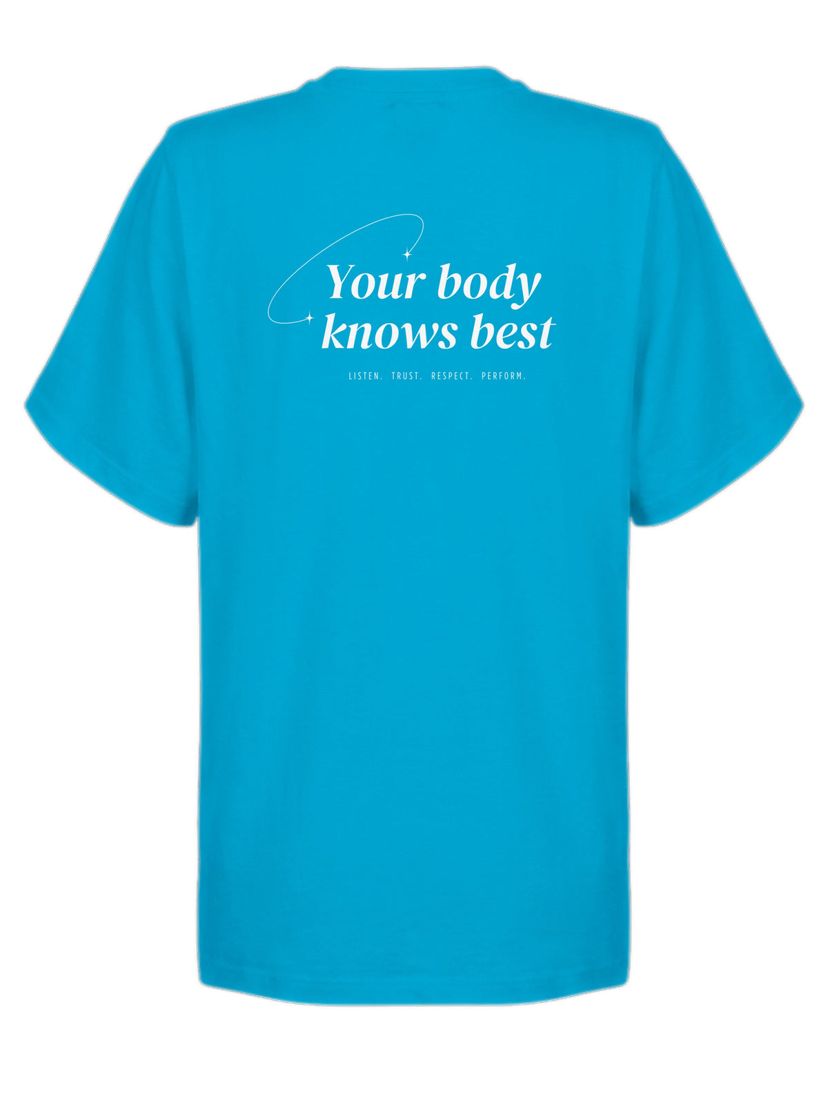 Damen T-Shirt „Your body knows best“