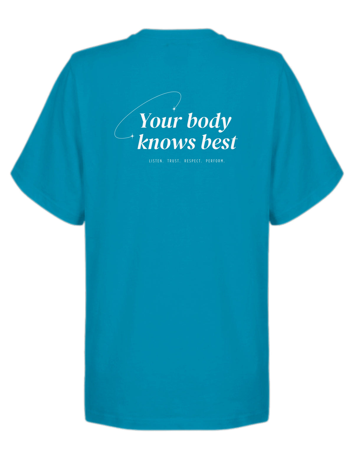 Damen T-Shirt „Your body knows best“