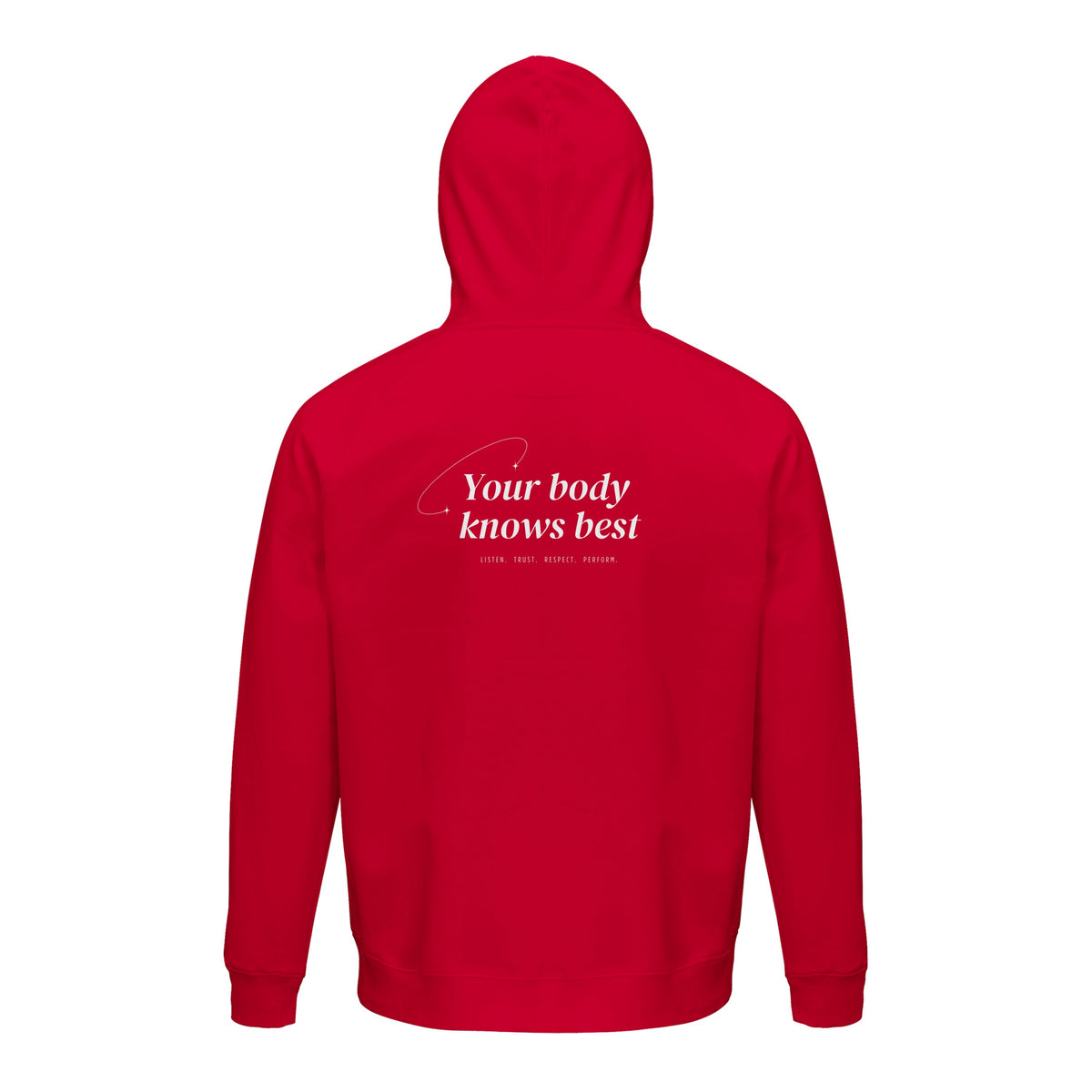 Unisex Hoodie „Your body knows best“