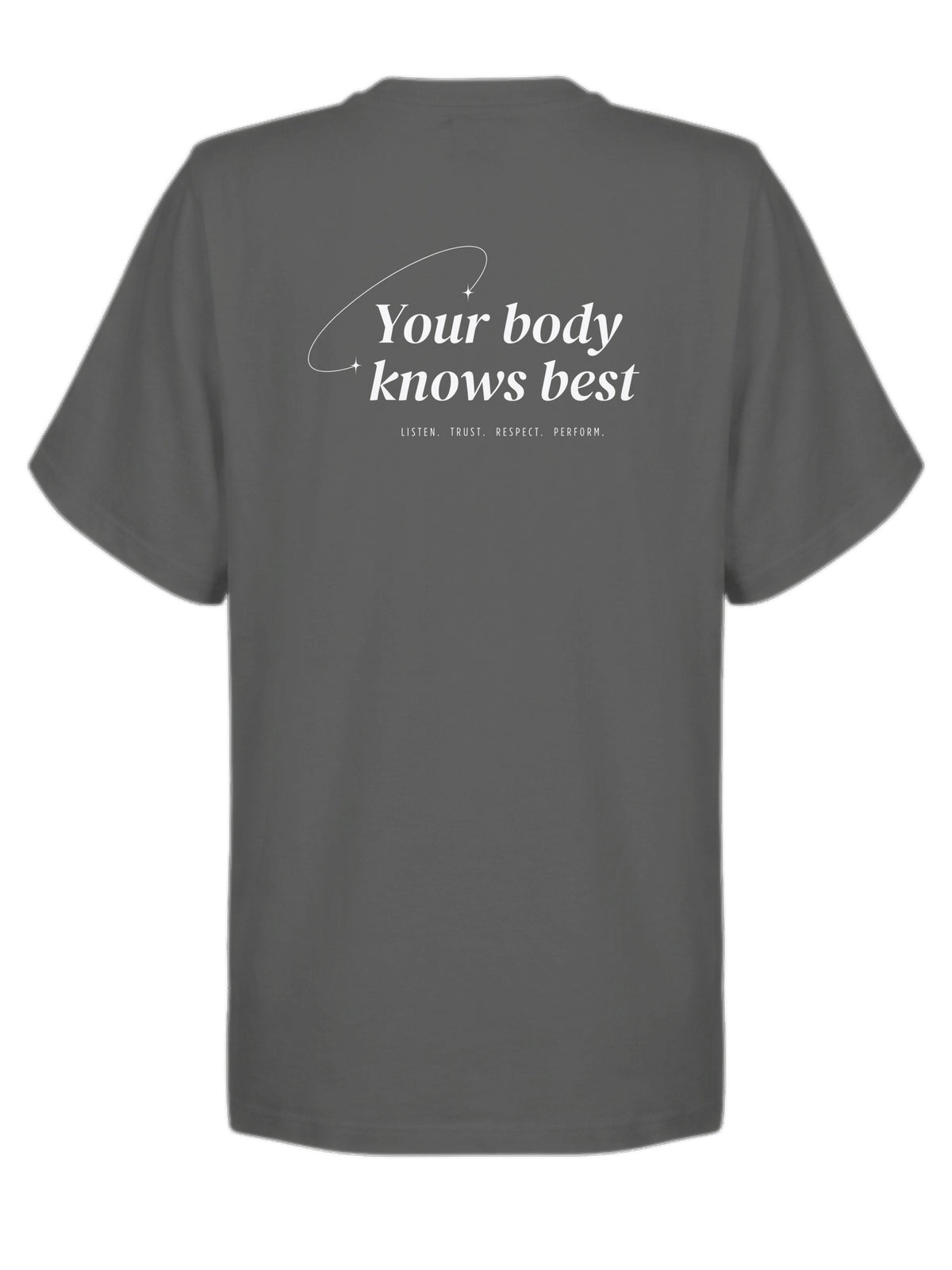 Damen T-Shirt „Your body knows best“