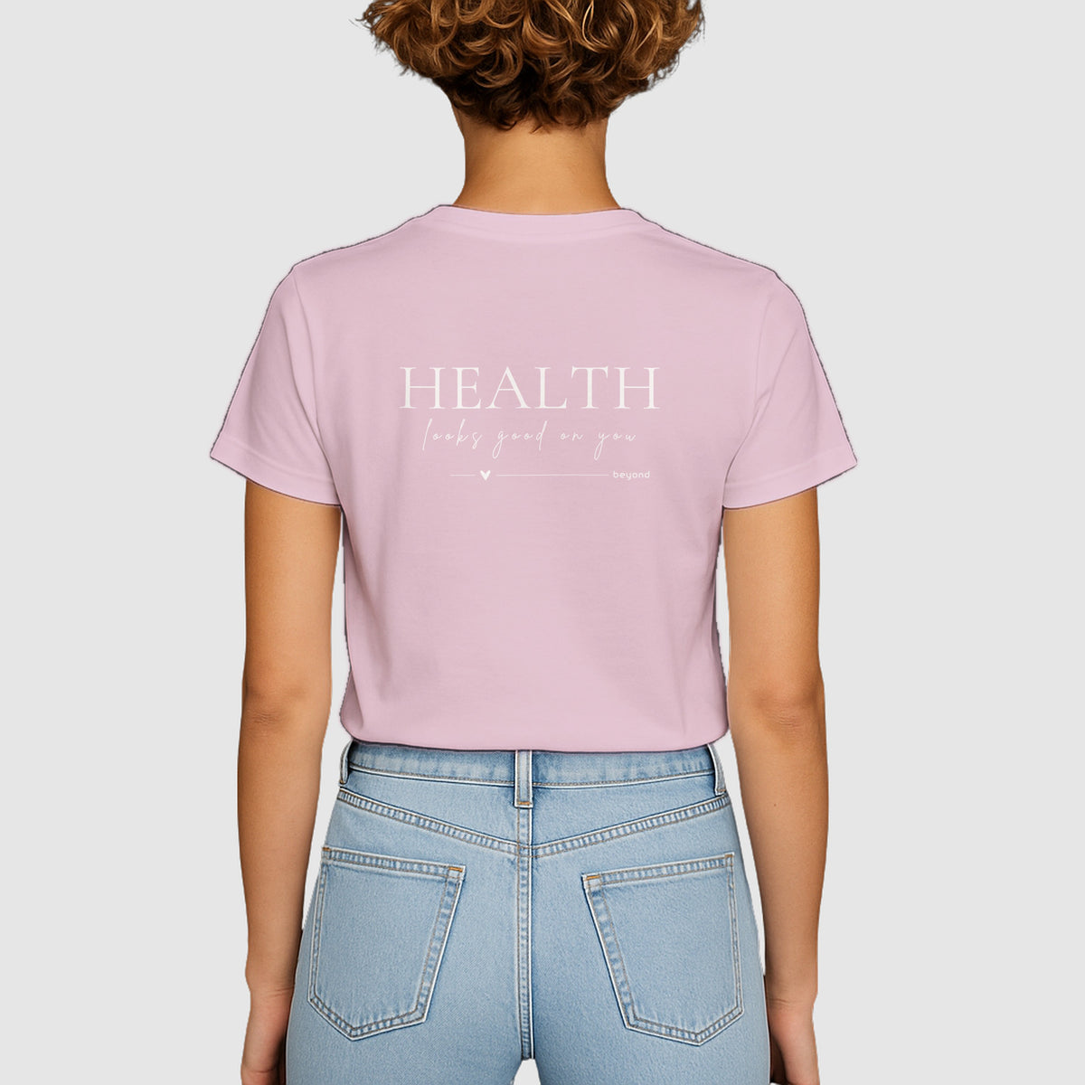 Damen T-Shirt „Health looks good on you“
