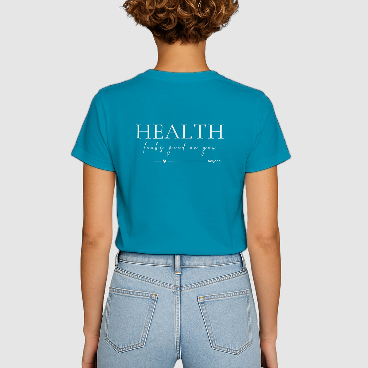Damen T-Shirt „Health looks good on you“