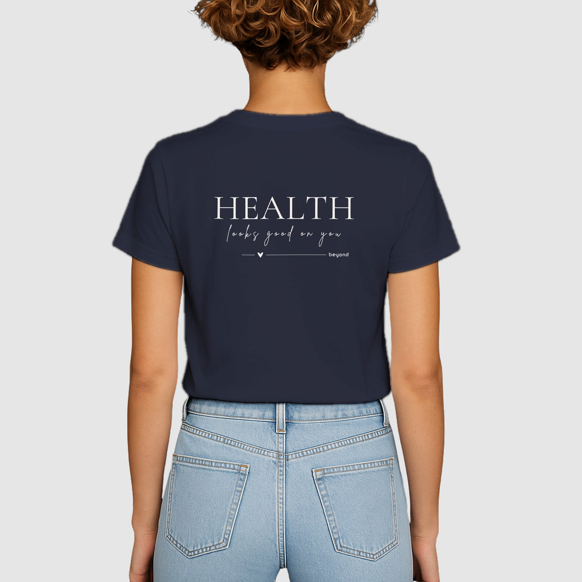 Damen T-Shirt „Health looks good on you“