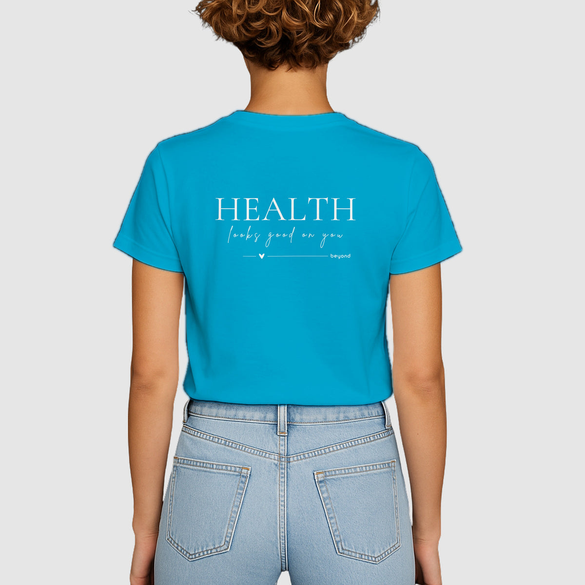 Damen T-Shirt „Health looks good on you“