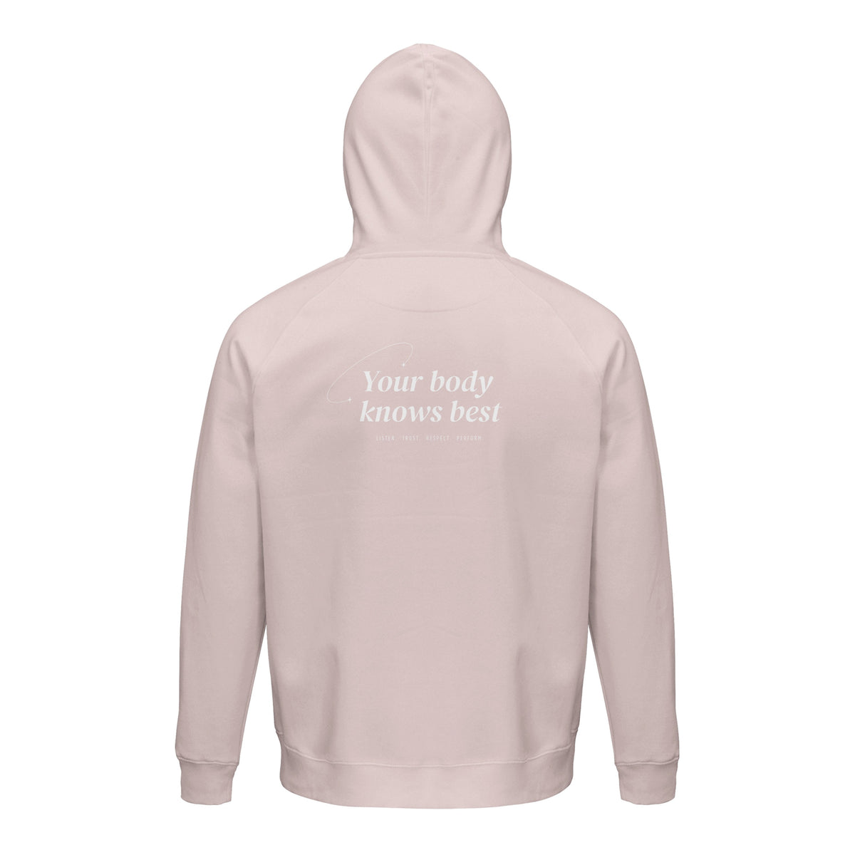 Unisex Hoodie „Your body knows best“