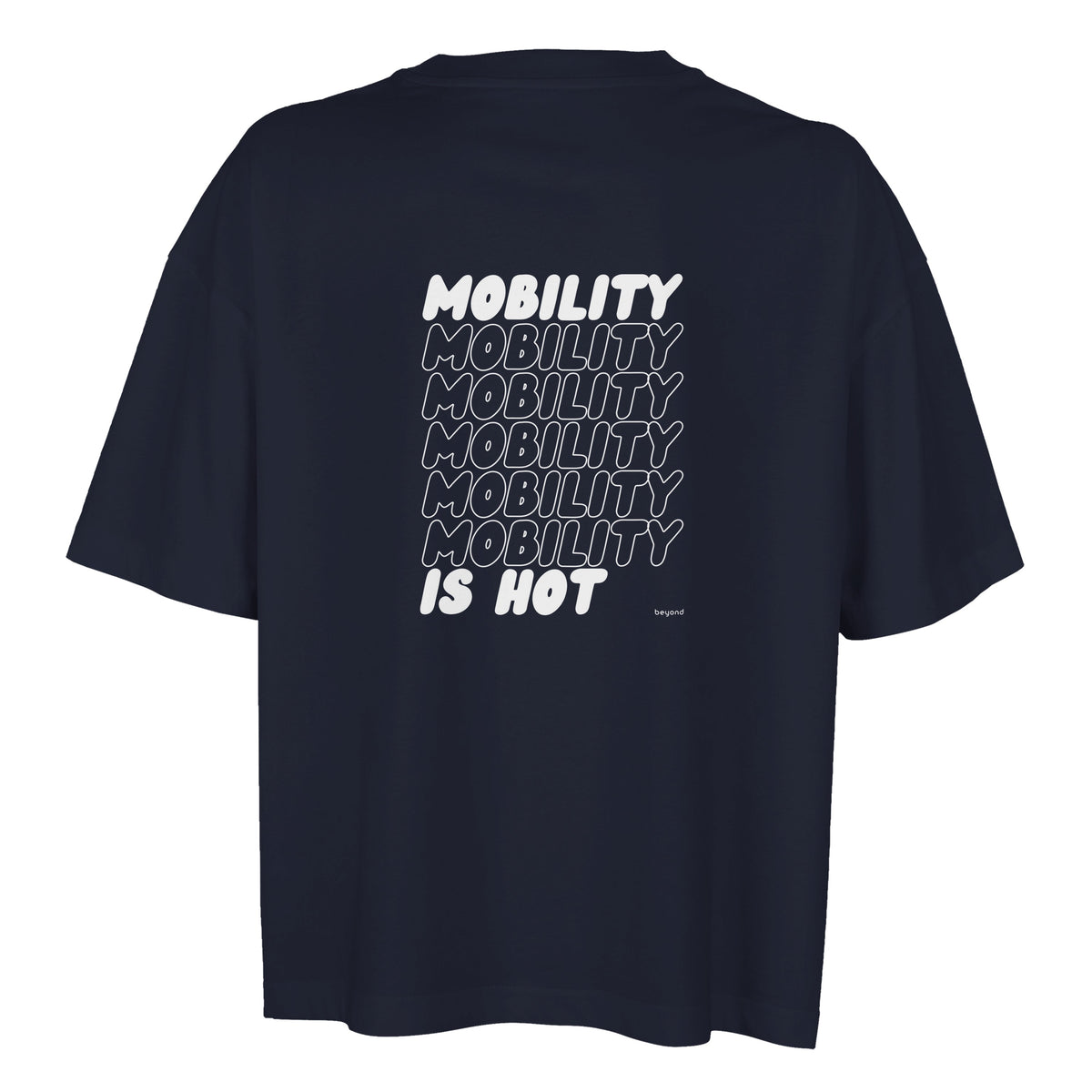 Damen Oversize T-Shirt „Mobility is hot“