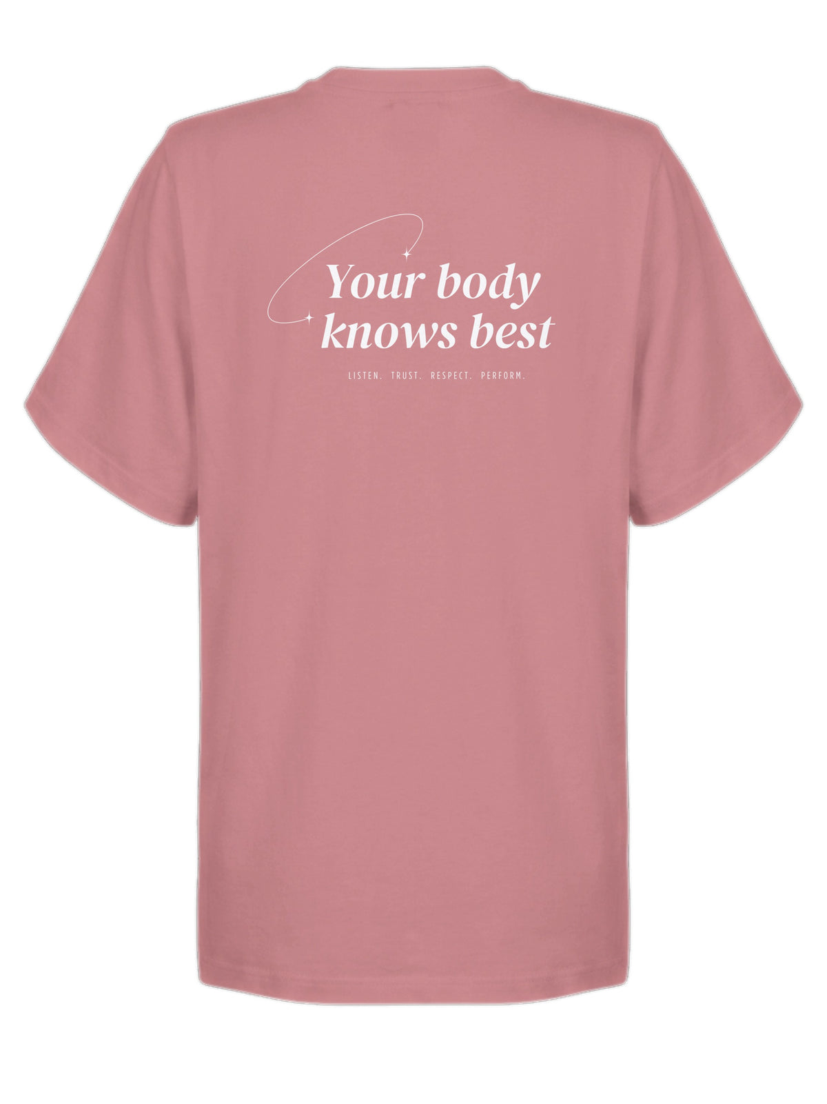 Damen T-Shirt „Your body knows best“