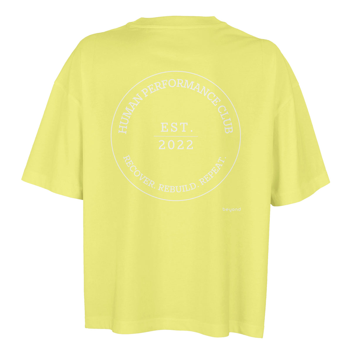 Damen Oversize T-Shirt „Human Performance Club“