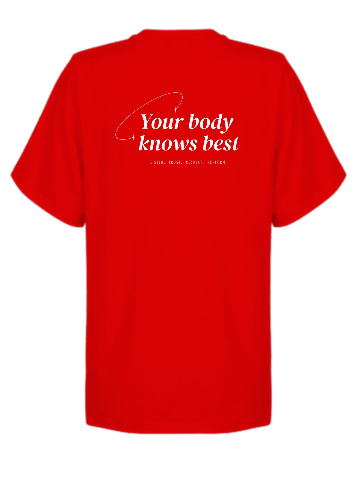Damen T-Shirt „Your body knows best“