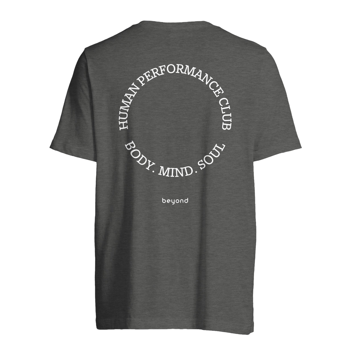 Unisex T-Shirt „Body mind soul“
