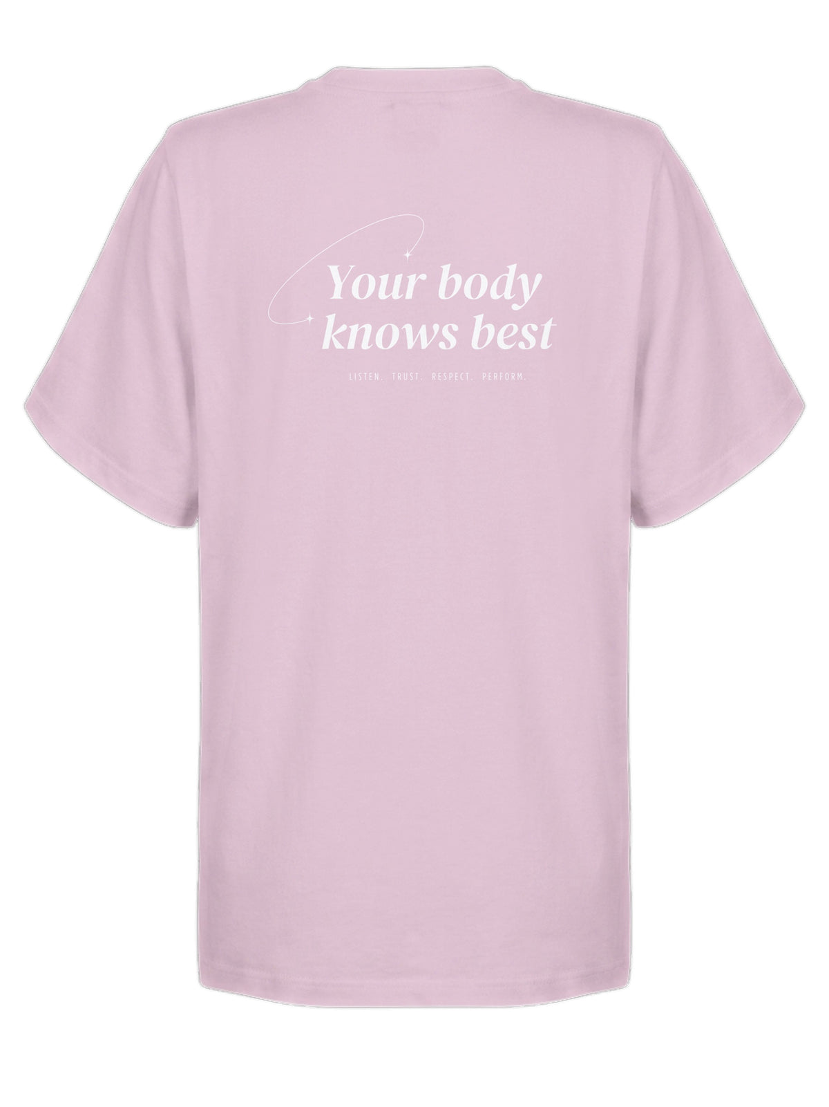 Damen T-Shirt „Your body knows best“