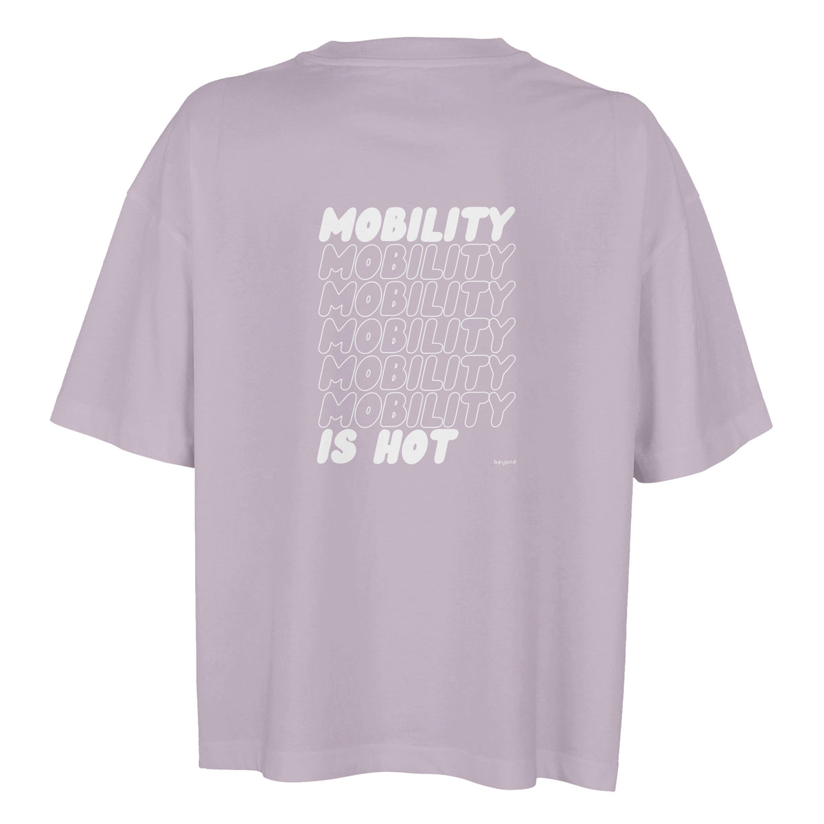 Damen Oversize T-Shirt „Mobility is hot“