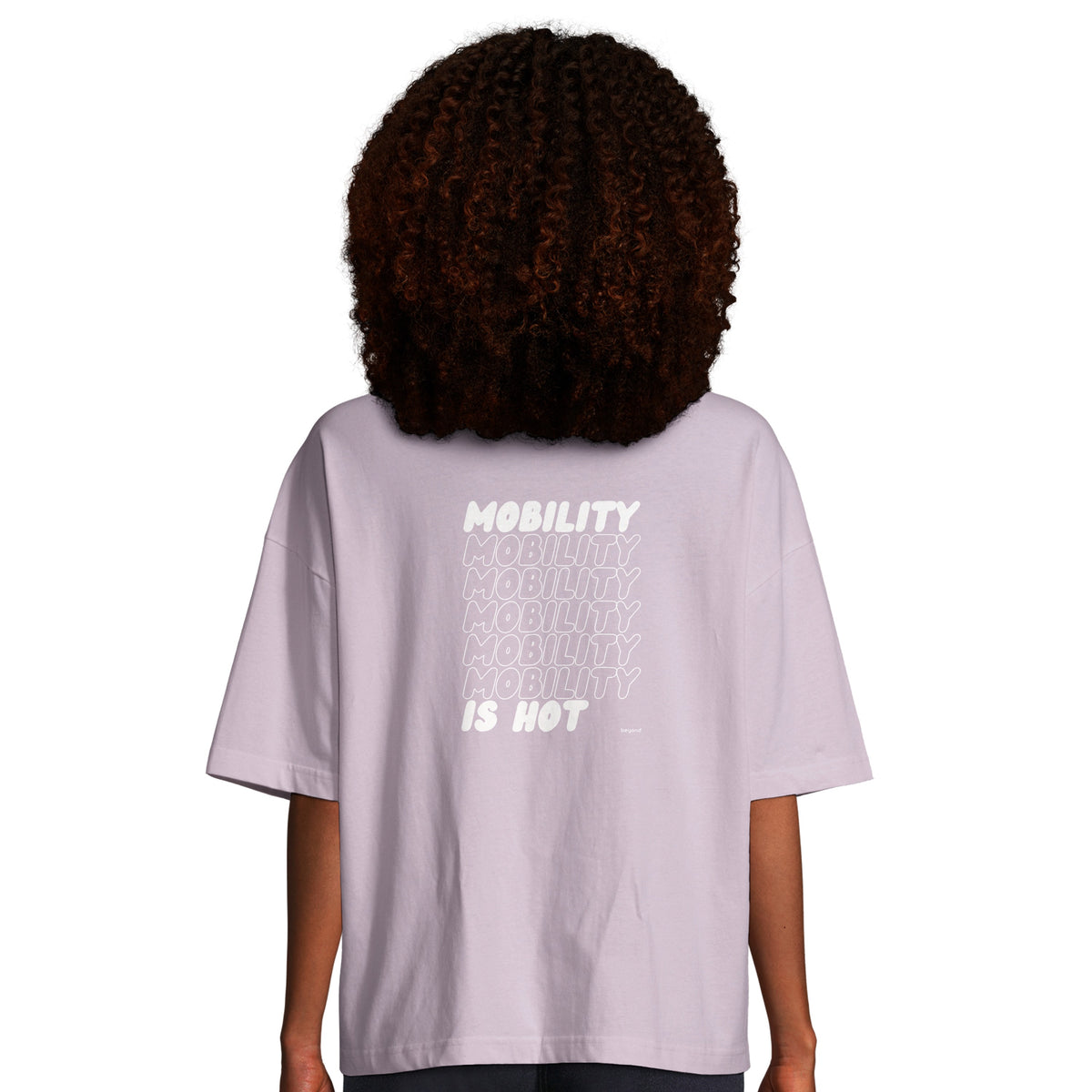 Damen Oversize T-Shirt „Mobility is hot“