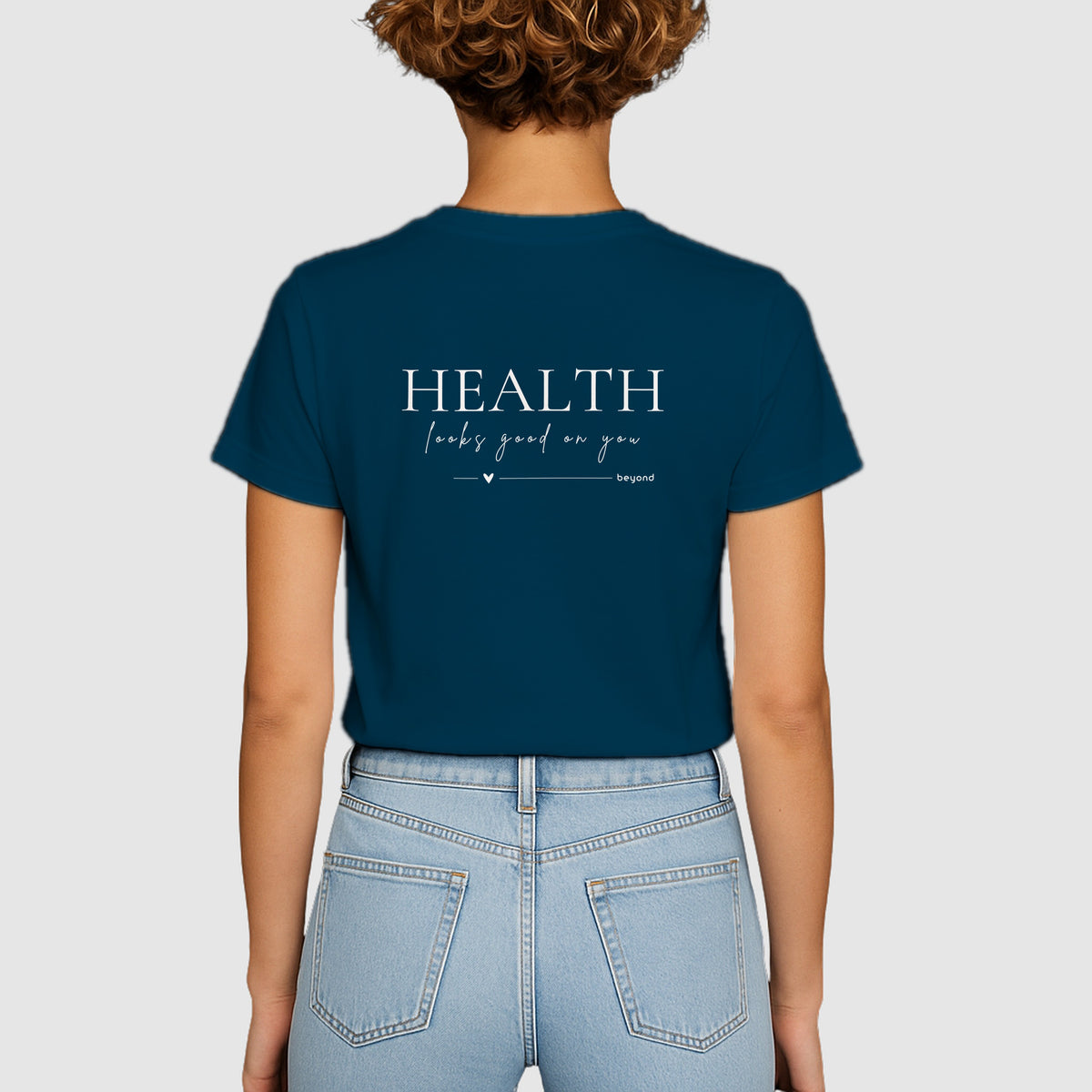 Damen T-Shirt „Health looks good on you“