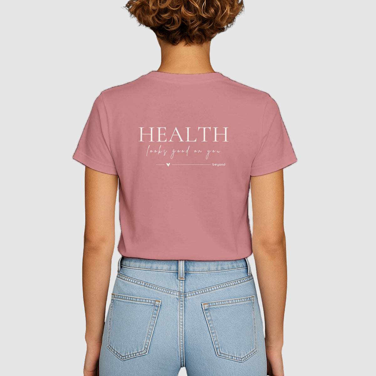 Damen T-Shirt „Health looks good on you“