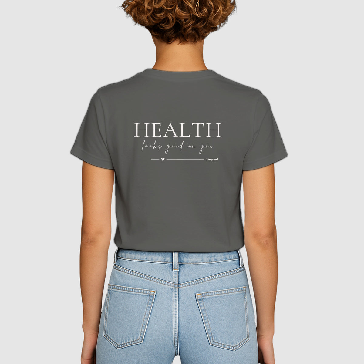 Damen T-Shirt „Health looks good on you“